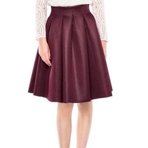 MAJE Jimmy Honeycomb Skirt sz 1